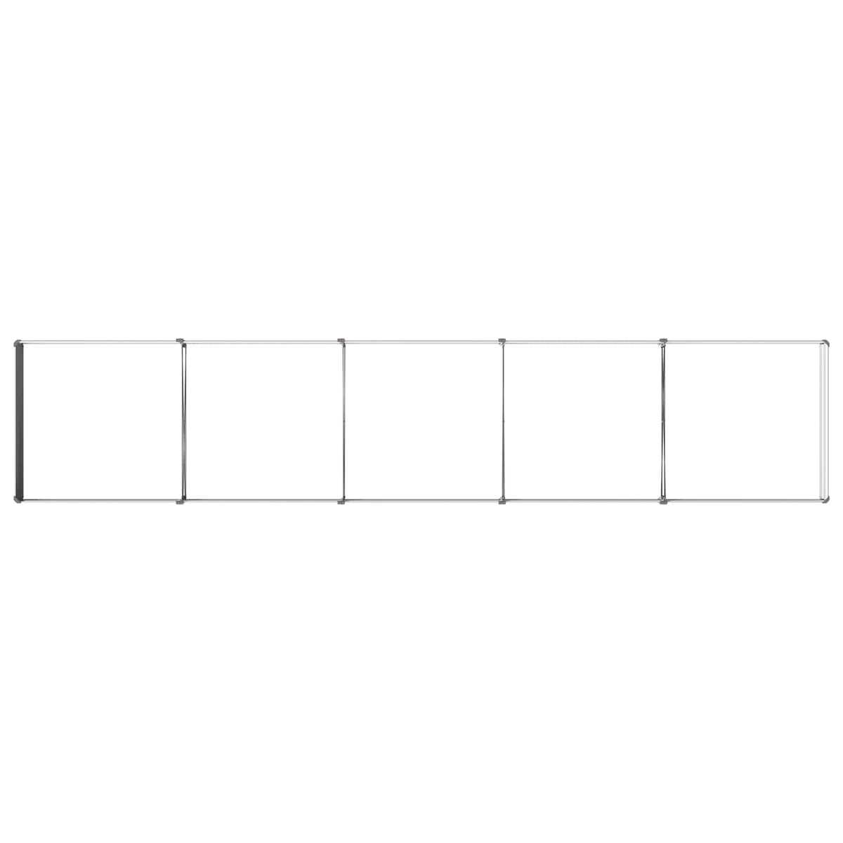 vidaXL Raised Garden Bed Grey 400 x 80 x 24 cm cold-rolled steel 5