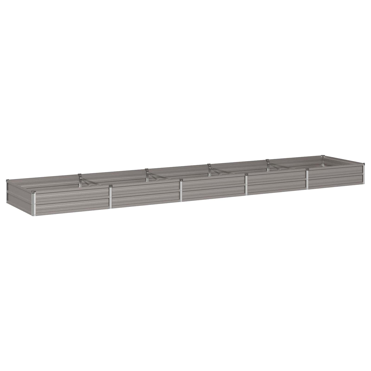 vidaXL Raised Garden Bed Rusty 400 x 80 x 24 cm corton 3