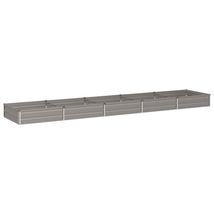 vidaXL Raised Garden Bed Rusty 400 x 80 x 24 cm corton 3