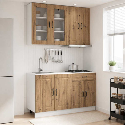 Kitchen Unit KALMAR 4 pcs Engineered Wood Artisan oak 80 cm