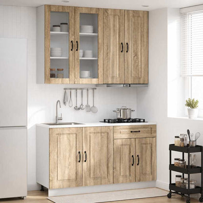 Kitchen Unit KALMAR 4 pcs Engineered Wood Sonoma oak 100 cm