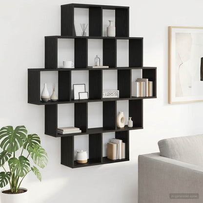 vidaXL Wall Shelf 120 x 20 x 136 cm Engineered Wood