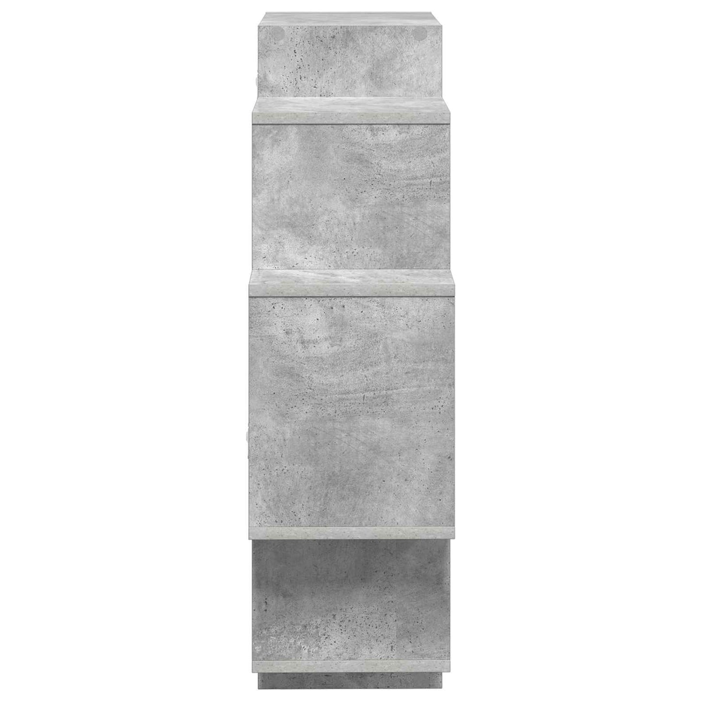 vidaXL Wall Shelf Concrete Grey 90 x 25 x 90 cm Engineered Wood 5
