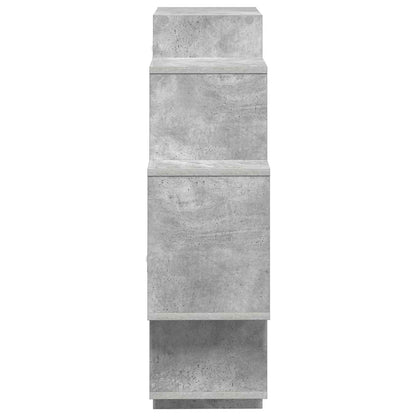 vidaXL Wall Shelf Concrete Grey 90 x 25 x 90 cm Engineered Wood 5