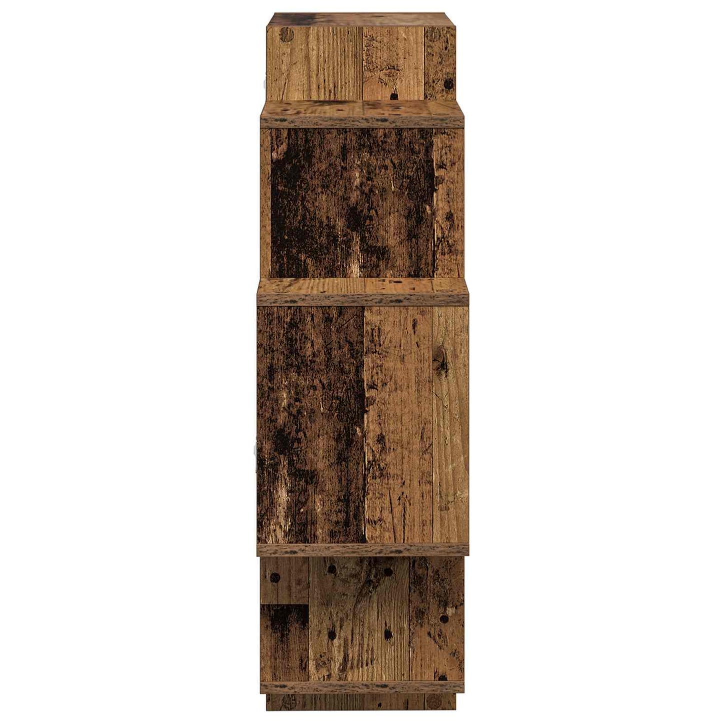 vidaXL Wall Shelf Old Wood 90 x 25 x 90 cm Engineered Wood 5