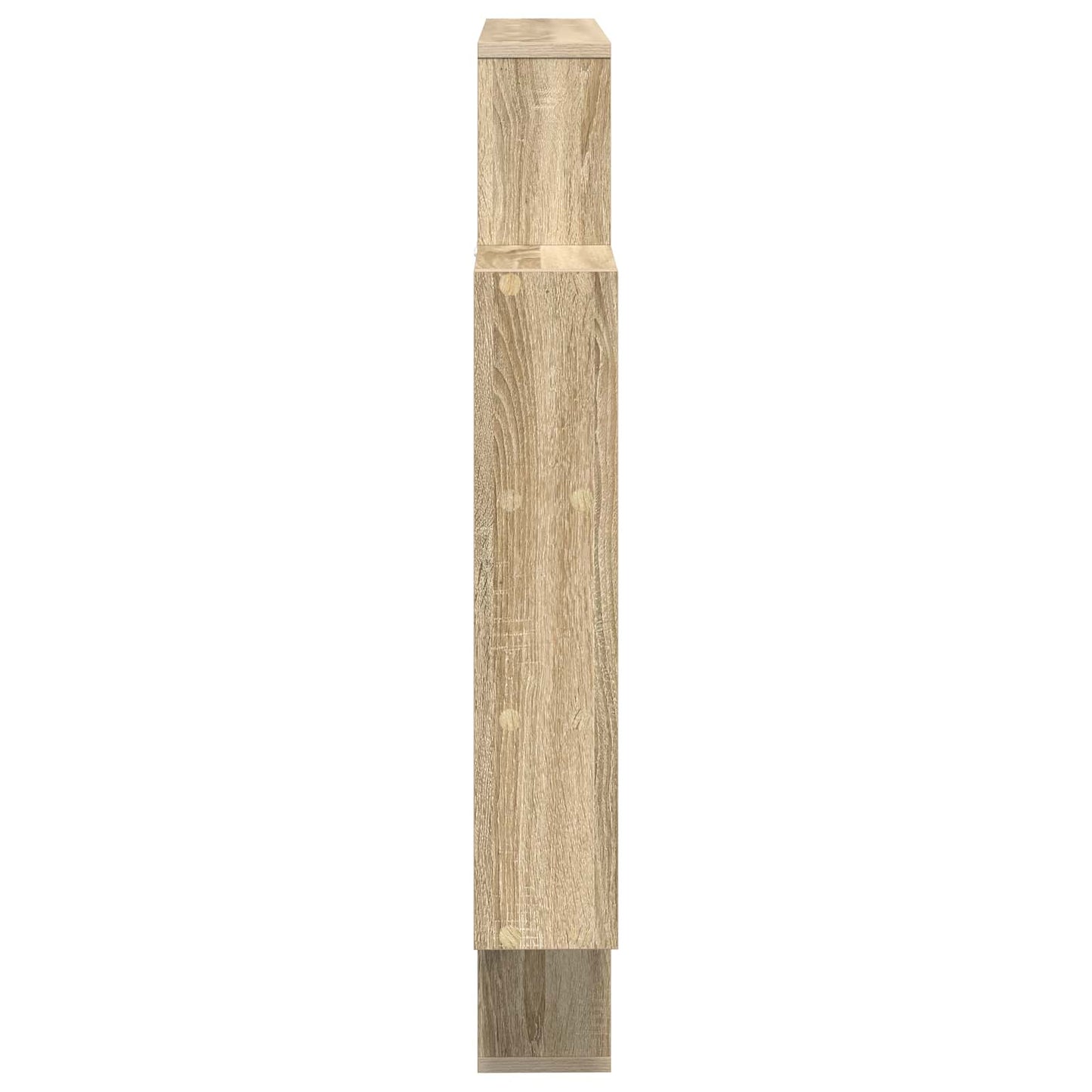 vidaXL Wall Shelf Sonoma Oak 100 x 13 x 100 cm Engineered Wood 5