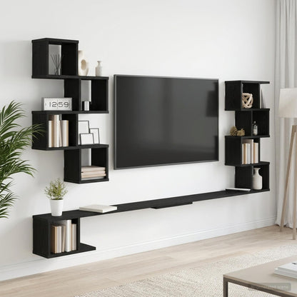 vidaXL Wall-Mounted TV Shelf 180 x 15 x 94 cm