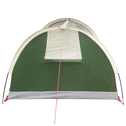 vidaXL Hiking Tent Water-Resistant 2-Person Green 6
