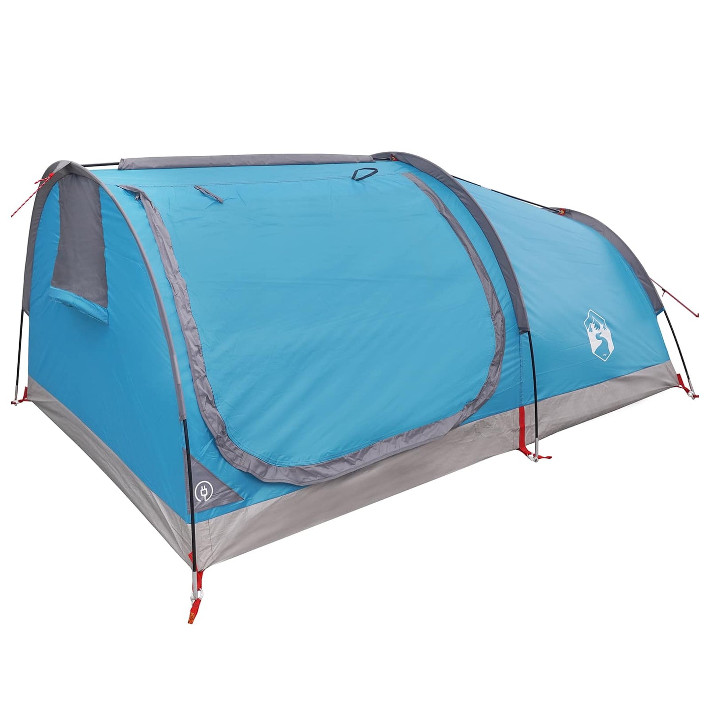 vidaXL Hiking Tent Water-Resistant 2-Person Blue 3