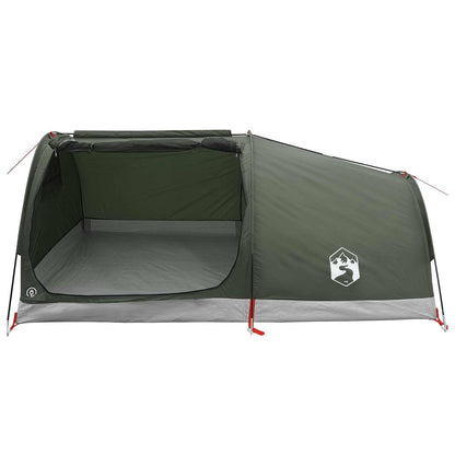 vidaXL Hiking Tent Water-Resistant 2-Person Army Green 4