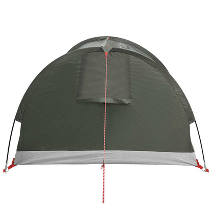 vidaXL Hiking Tent Water-Resistant 2-Person Army Green 6