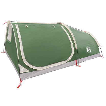 vidaXL Hiking Tent Water-Resistant 1-Person 1-Person Green 3