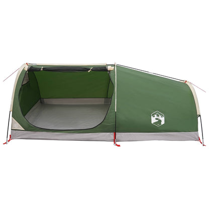 vidaXL Hiking Tent Water-Resistant 1-Person 1-Person Green 4