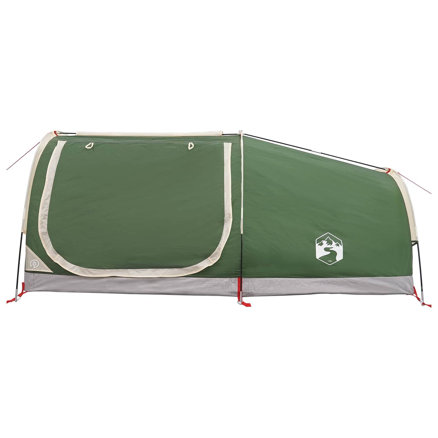 vidaXL Hiking Tent Water-Resistant 1-Person 1-Person Green 5