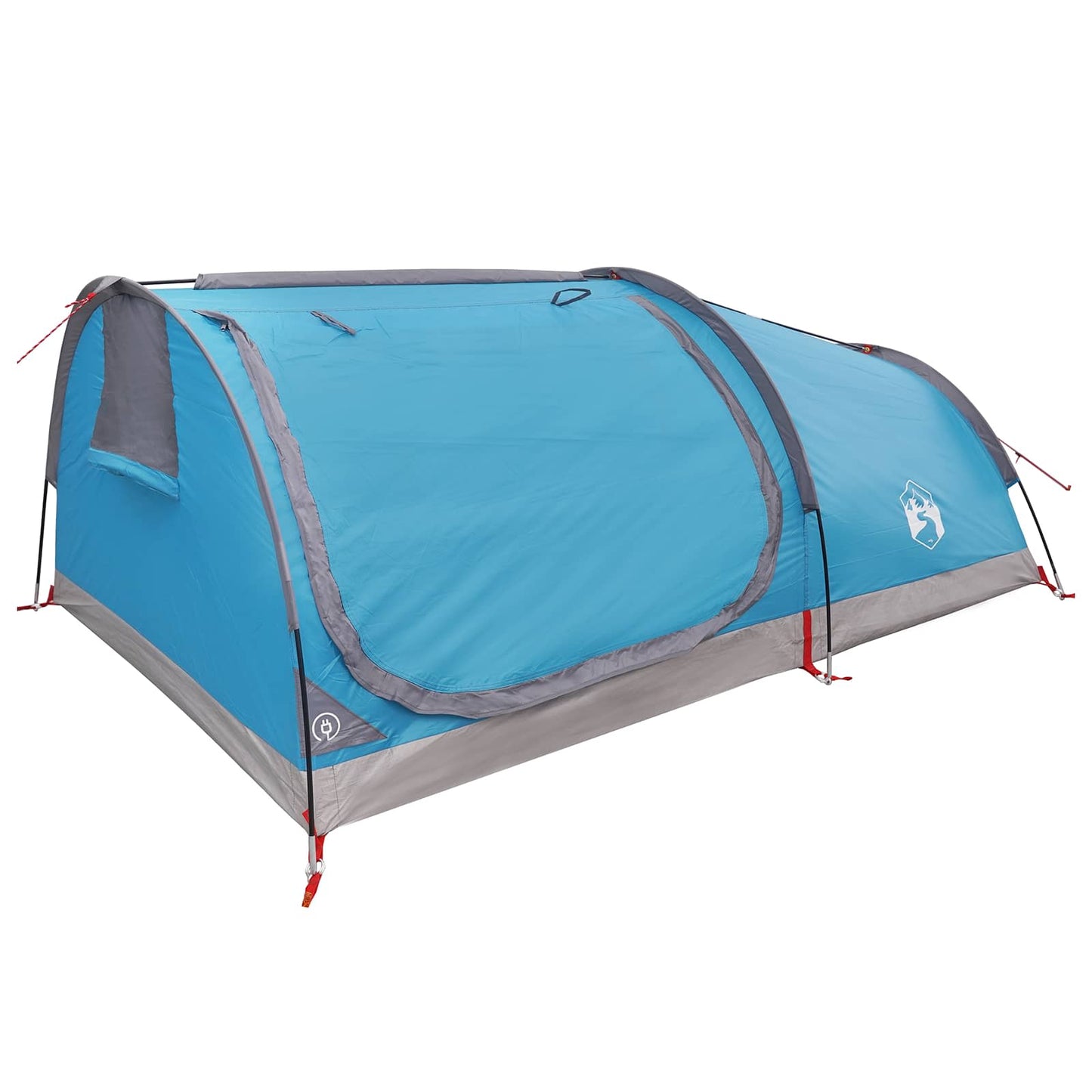 vidaXL Hiking Tent Water-Resistant 1-Person Blue 3