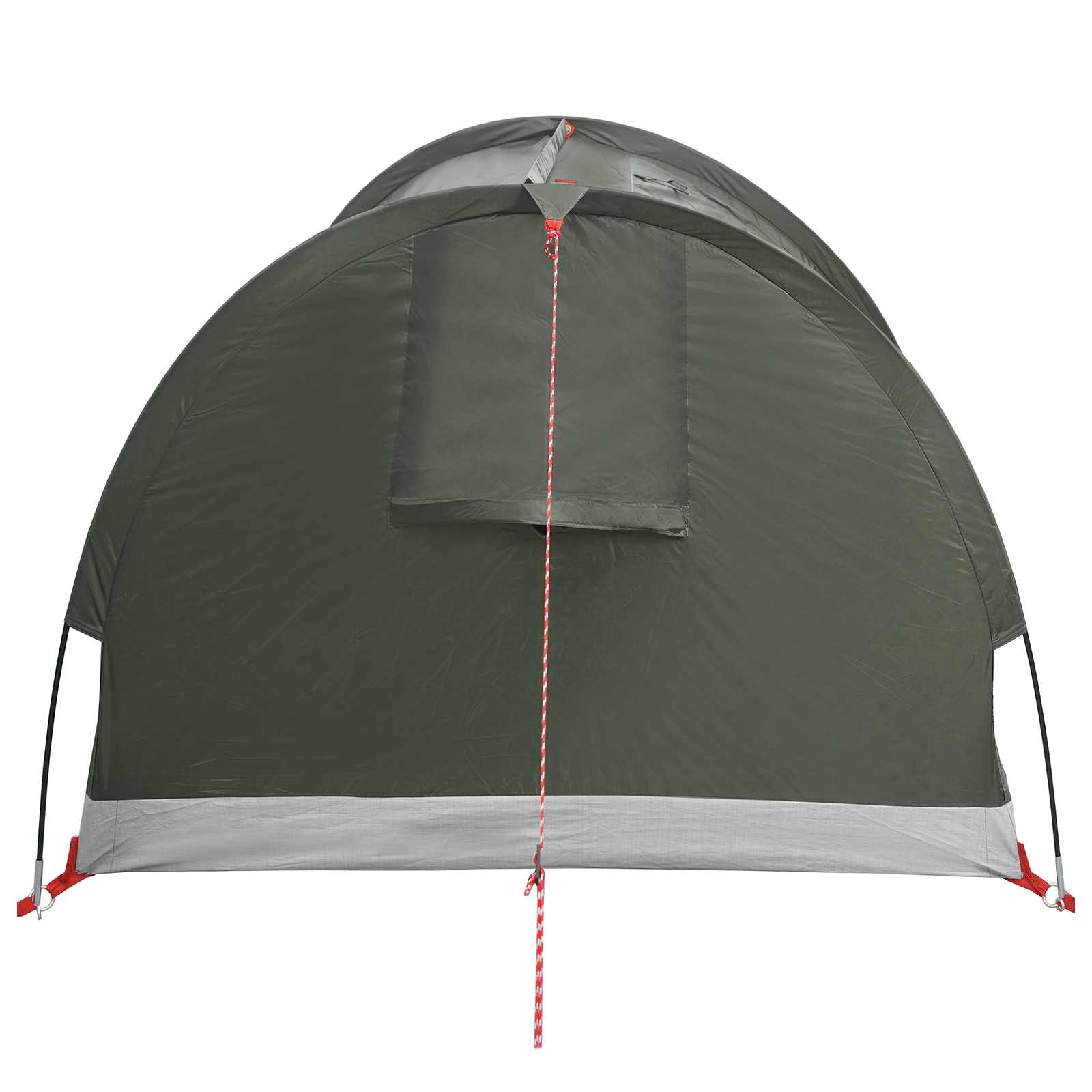 vidaXL Hiking Tent Water-Resistant 1-Person Army Green 6
