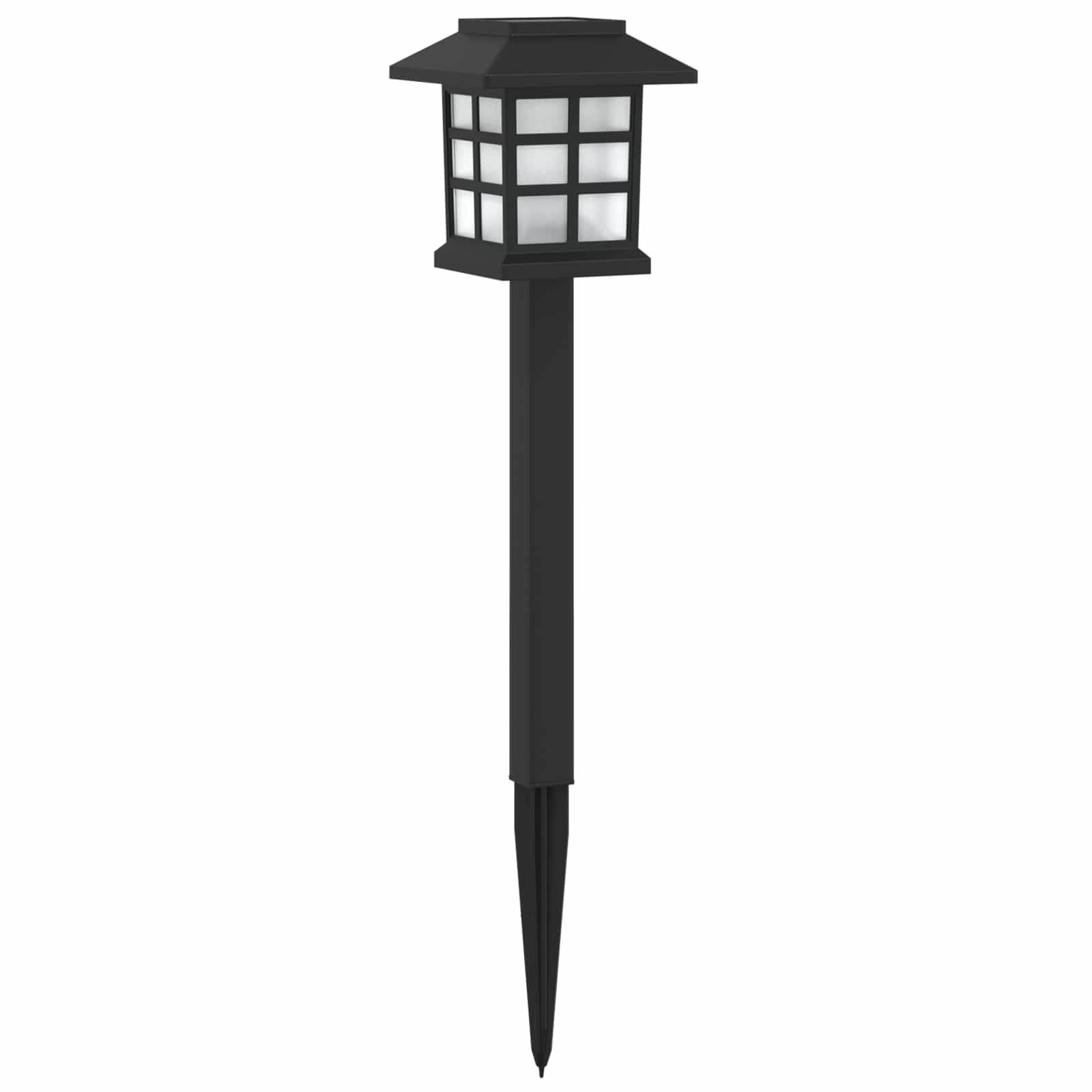 vidaXL Outdoor Solar Lights with Ground Spike 24 pcs Warm White PP 4