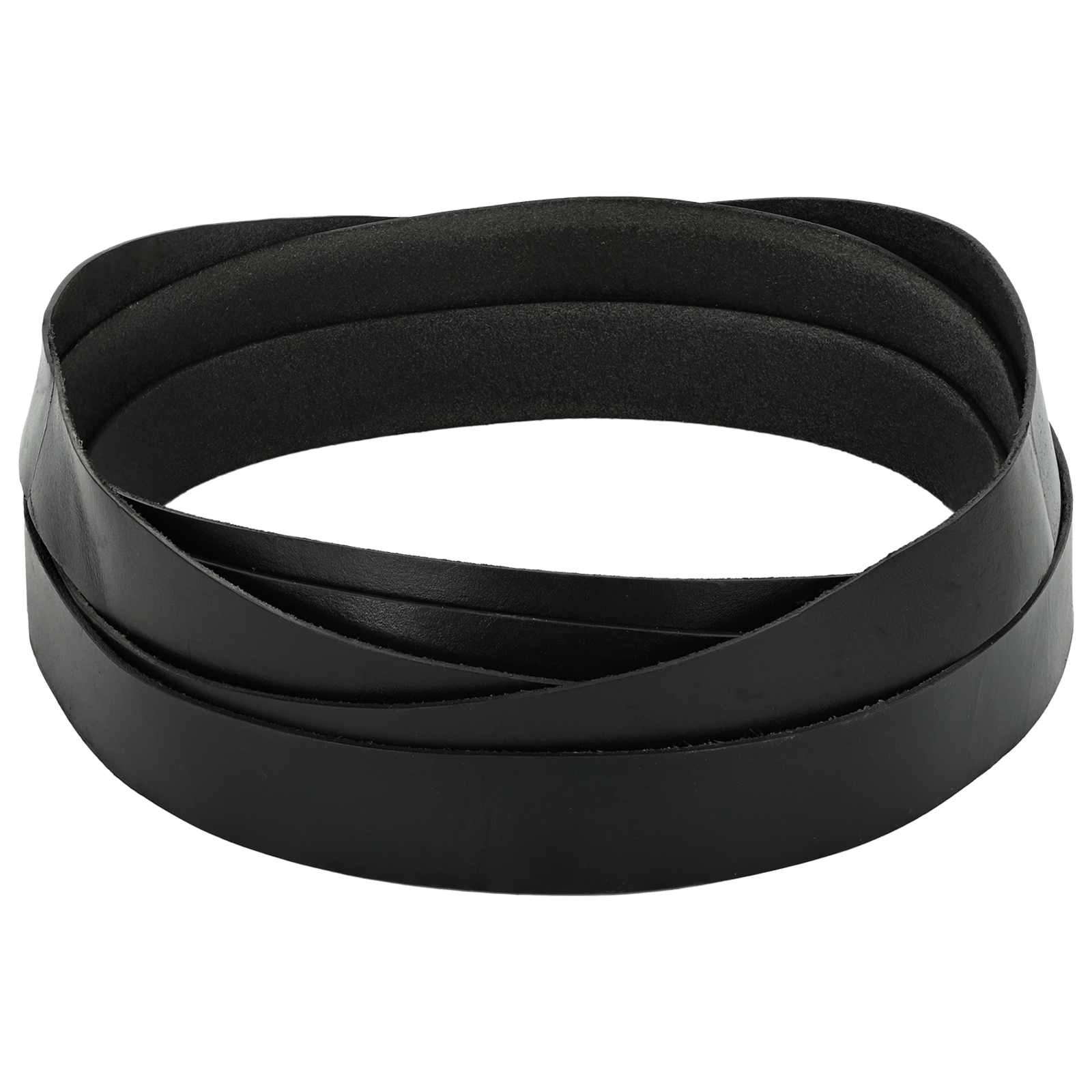 vidaXL Leather Strap 1 Black 1000 x 3.5 cm Leather 1