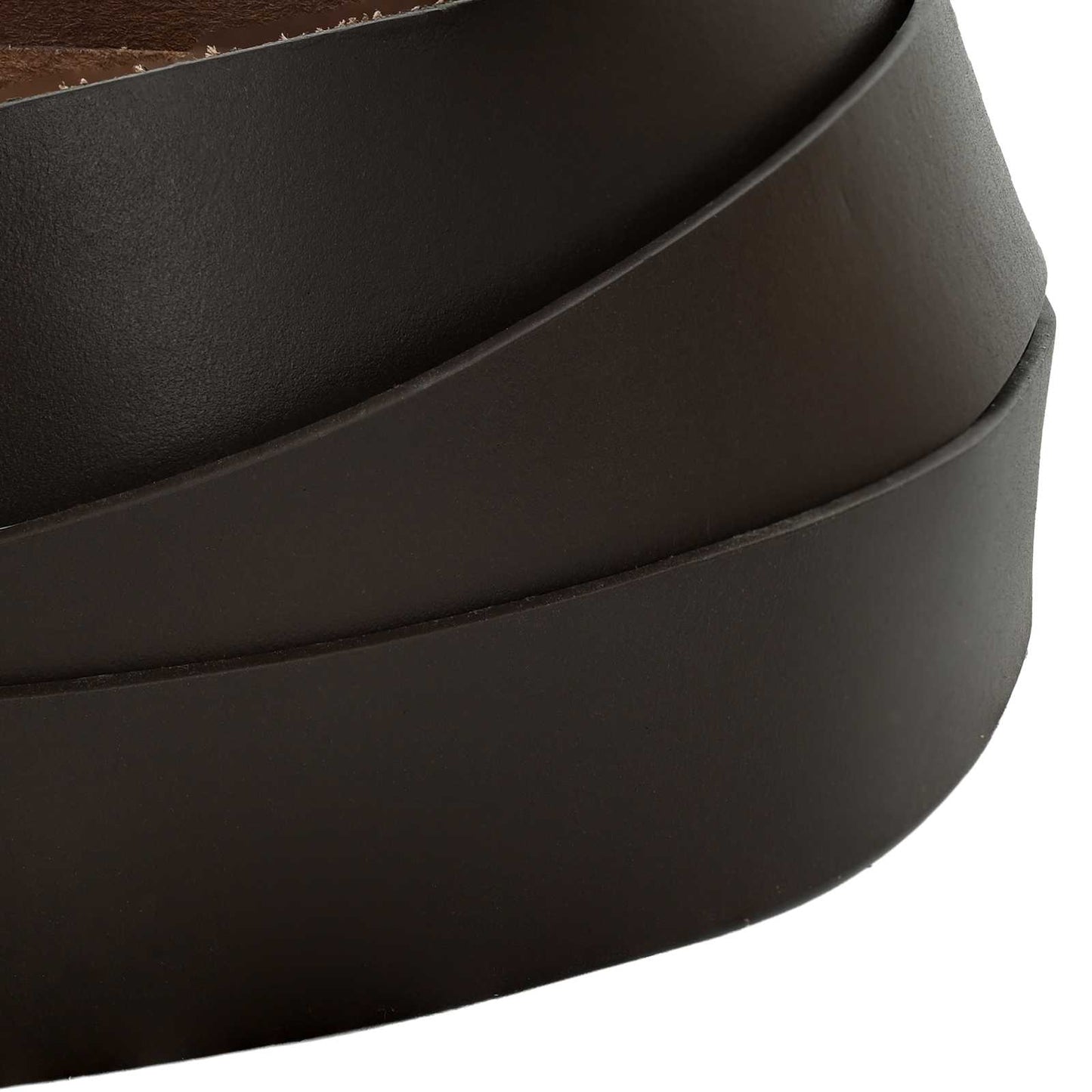 vidaXL Leather Strap 1 Dark Brown 1000 x 3.5 cm Leather 4