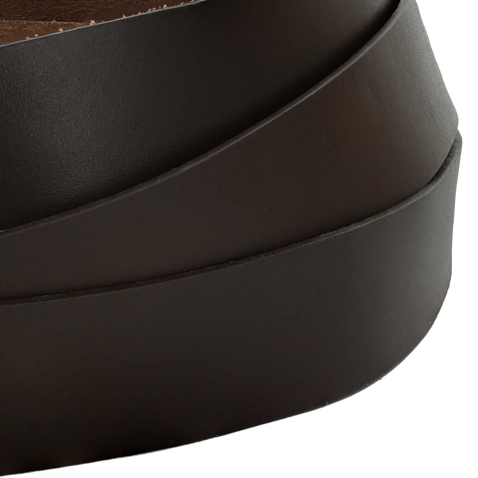 vidaXL Leather Strap 1 Dark Brown 1000 x 3.5 cm Leather 4