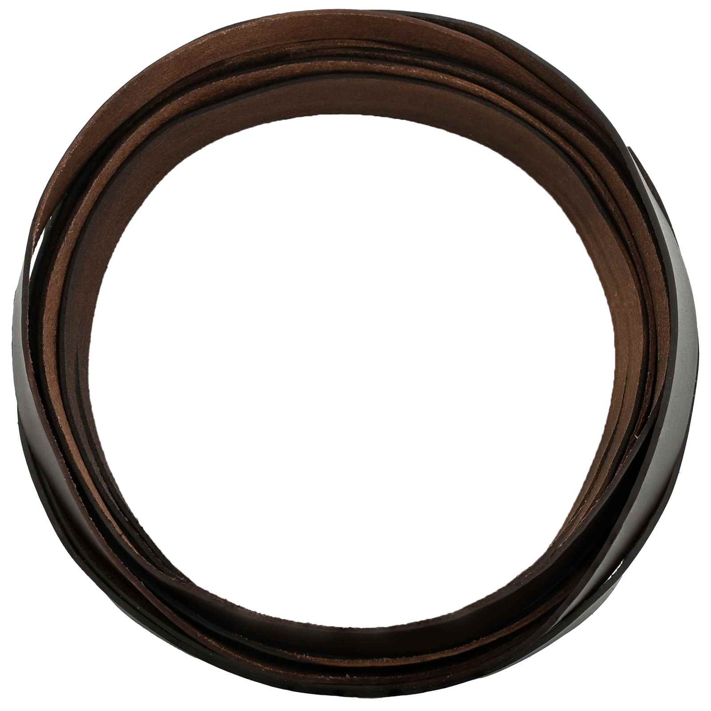 vidaXL Leather Strap 1 Dark Brown 1000 x 3.5 cm Leather 3