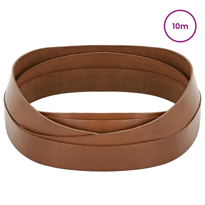 vidaXL Leather Strap 1 Brown 1000 x 3.5 cm Leather 2
