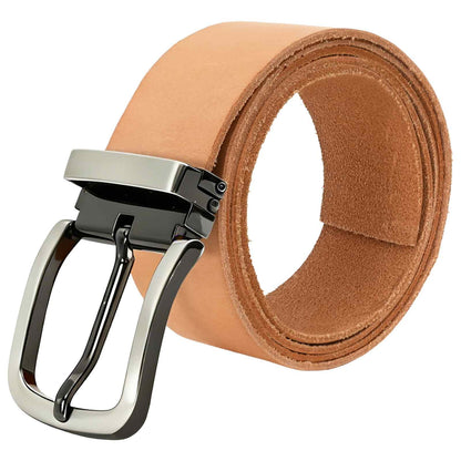 vidaXL Leather Strap 1 Light Brown 1000 x 3.5 cm Leather 6