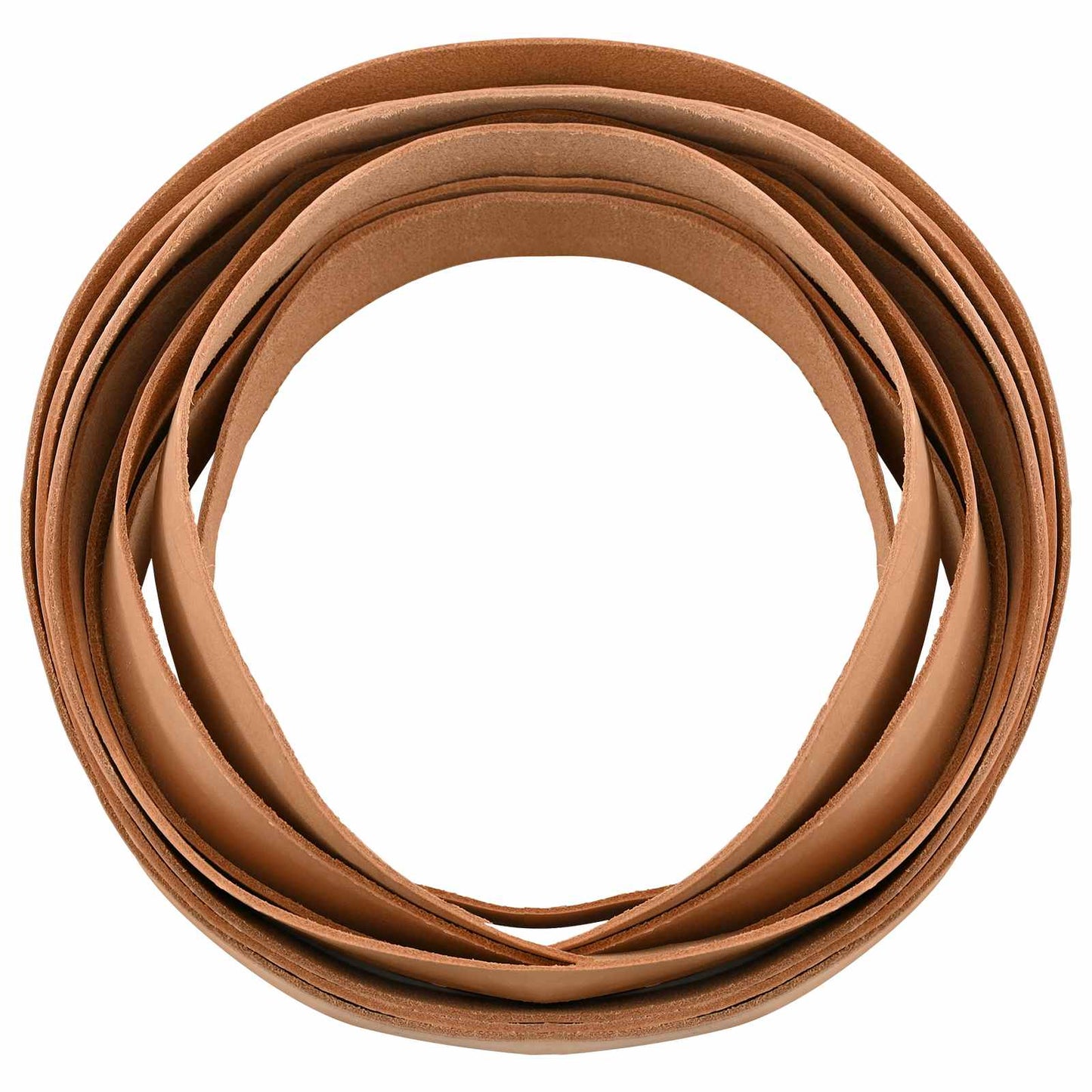 vidaXL Leather Strap 1 Light Brown 1000 x 4 cm Leather 3