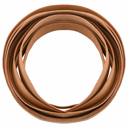 vidaXL Leather Strap 1 Light Brown 1000 x 4 cm Leather 3