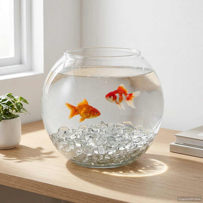 vidaXL Glass Nugget 17-19 Glass 10 kg (1900-2100 pcs)