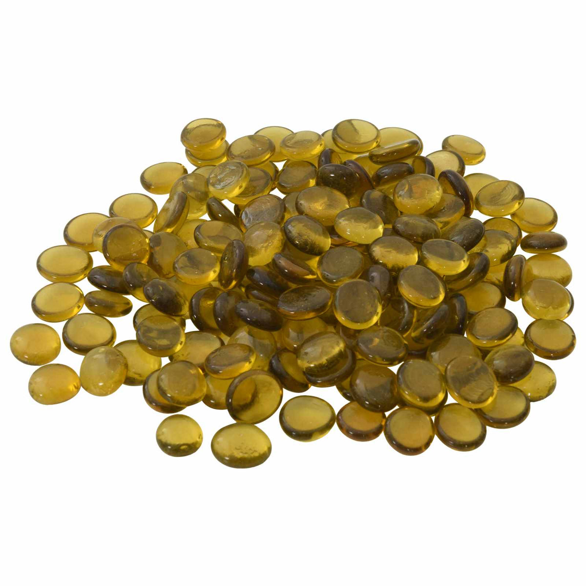 vidaXL Glass Nugget 17-19 Glass 10 kg (1900-2100 pcs)
