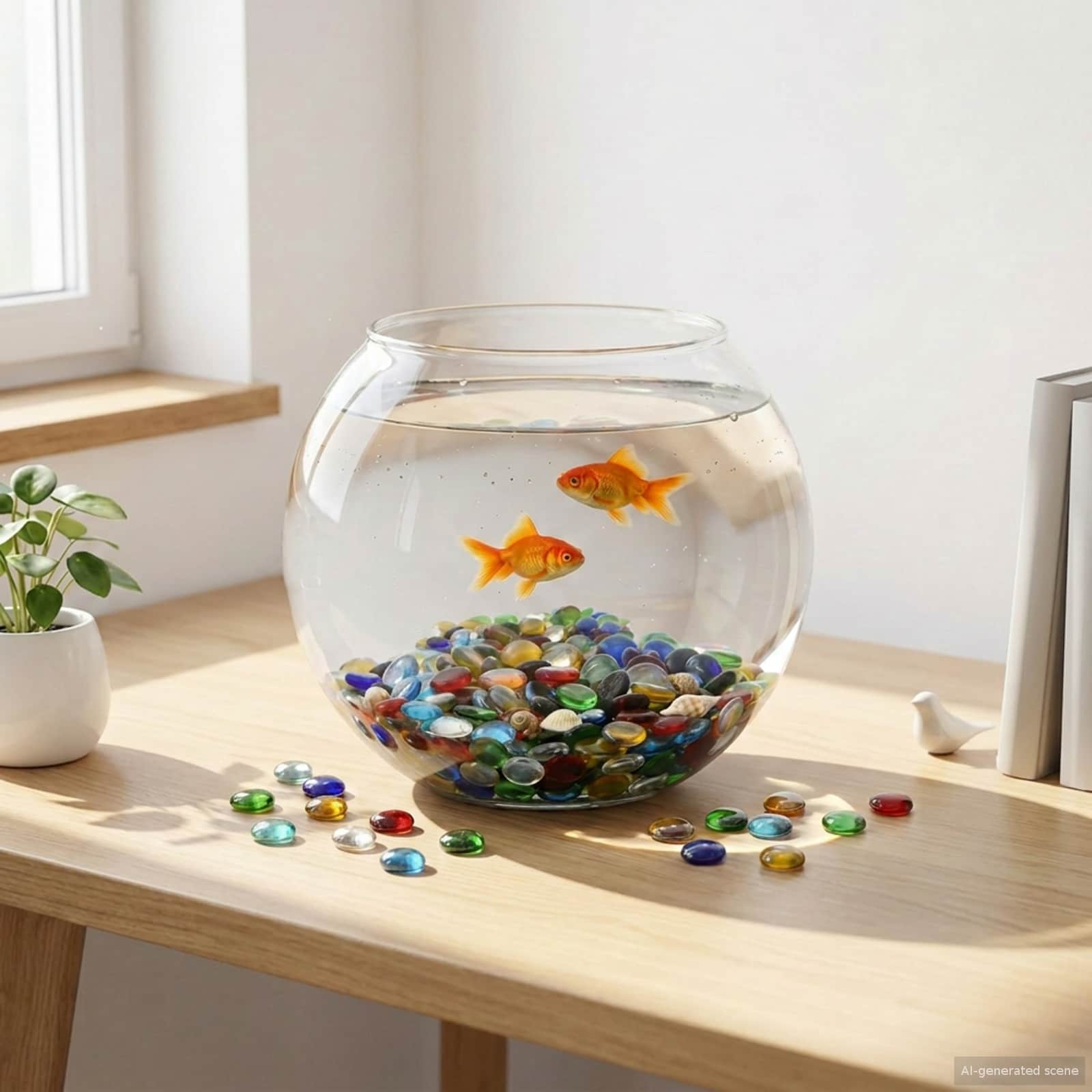 vidaXL Glass Nugget 17-19 mm Multicolour Glass 1