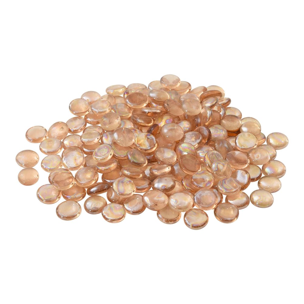 vidaXL Glass Nugget 17-19 Glass 10 kg (1900-2100 pcs)