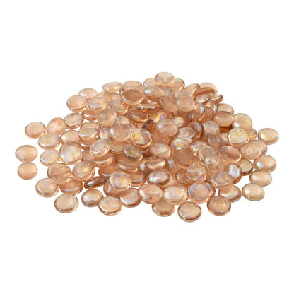 vidaXL Glass Nugget 17-19 Glass 10 kg (1900-2100 pcs)