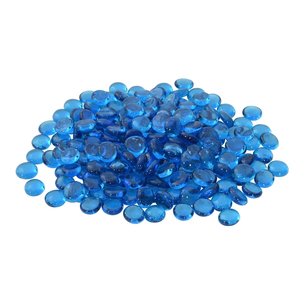 vidaXL Glass Nugget 17-19 Glass 10 kg (1900-2100 pcs)
