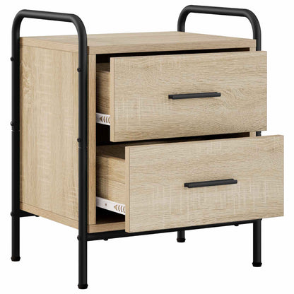 Bedside Cabinet 40 x 30 x 50 cm Engineered Wood Sonoma oak