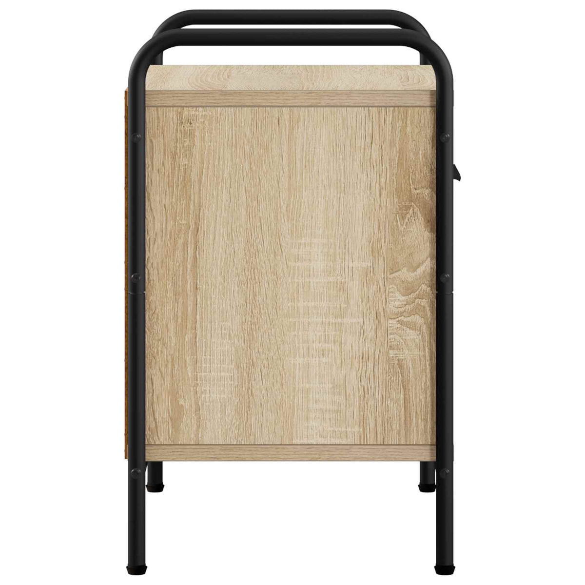 vidaXL Bedside Cabinet 2 pcs Sonoma Oak 40 x 30 x 50 cm 6