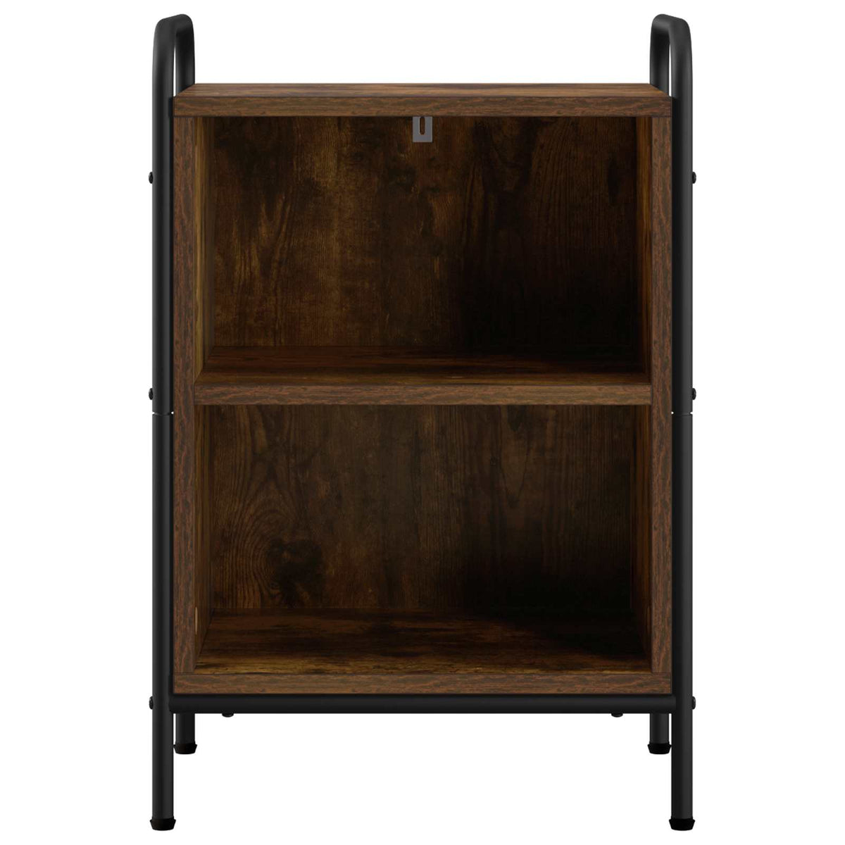 vidaXL Bedside Cabinet 2 pcs Smoked Oak 40 x 30 x 60 cm 4