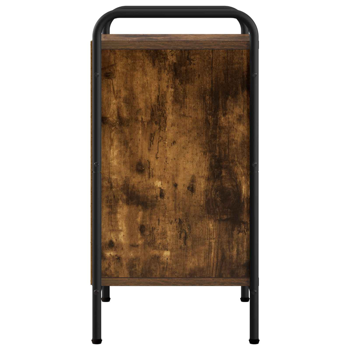 vidaXL Bedside Cabinet 2 pcs Smoked Oak 40 x 30 x 60 cm 5