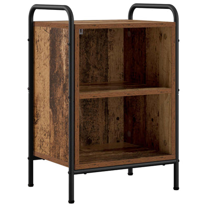 vidaXL Bedside Cabinet 2 pcs Old Wood 40 x 30 x 60 cm Engineered Wood 3