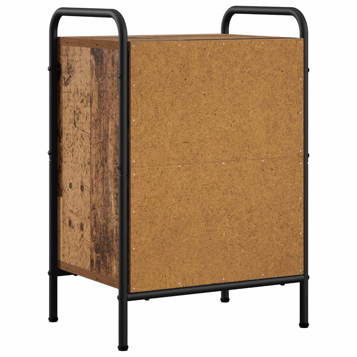 vidaXL Bedside Cabinet 2 pcs Old Wood 40 x 30 x 60 cm Engineered Wood 6