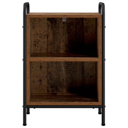 vidaXL Bedside Cabinet 2 pcs Old Wood 40 x 30 x 60 cm Engineered Wood 4