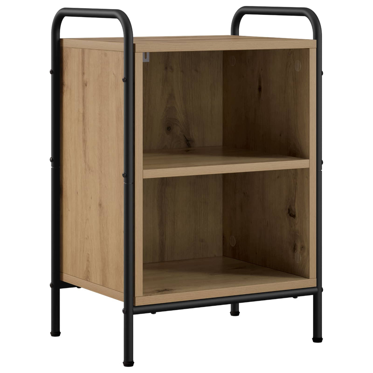 vidaXL Bedside Cabinet 2 pcs Artisan Oak 40 x 30 x 60 cm 3