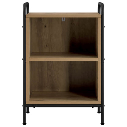 vidaXL Bedside Cabinet 2 pcs Artisan Oak 40 x 30 x 60 cm 4