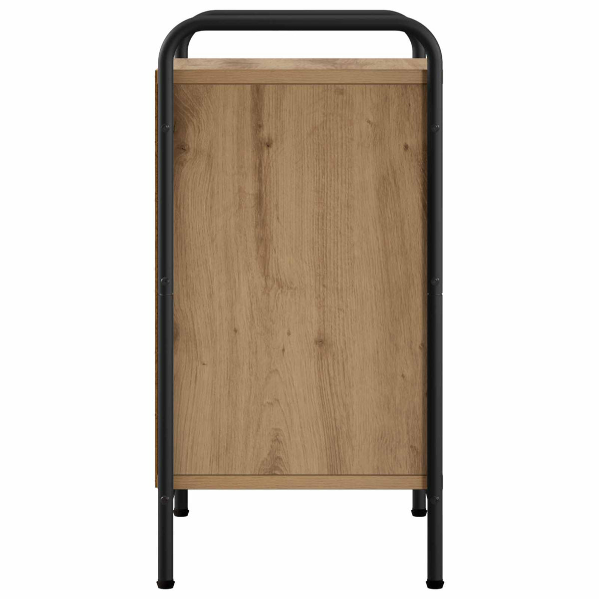 vidaXL Bedside Cabinet 2 pcs Artisan Oak 40 x 30 x 60 cm 5