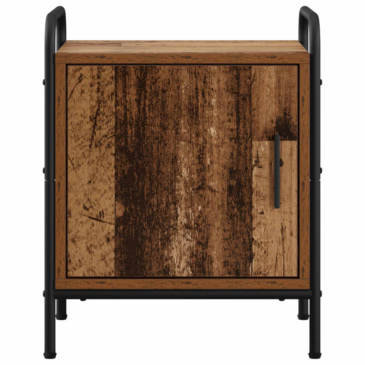 Bedside Cabinet 2 pcs Old Wood Engineered Wood