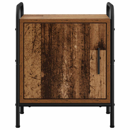 Bedside Cabinet 2 pcs Old Wood Engineered Wood
