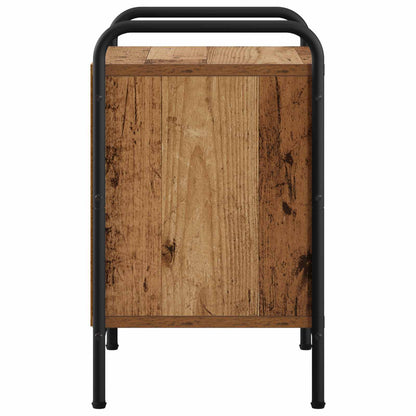 Bedside Cabinet 2 pcs Old Wood Engineered Wood