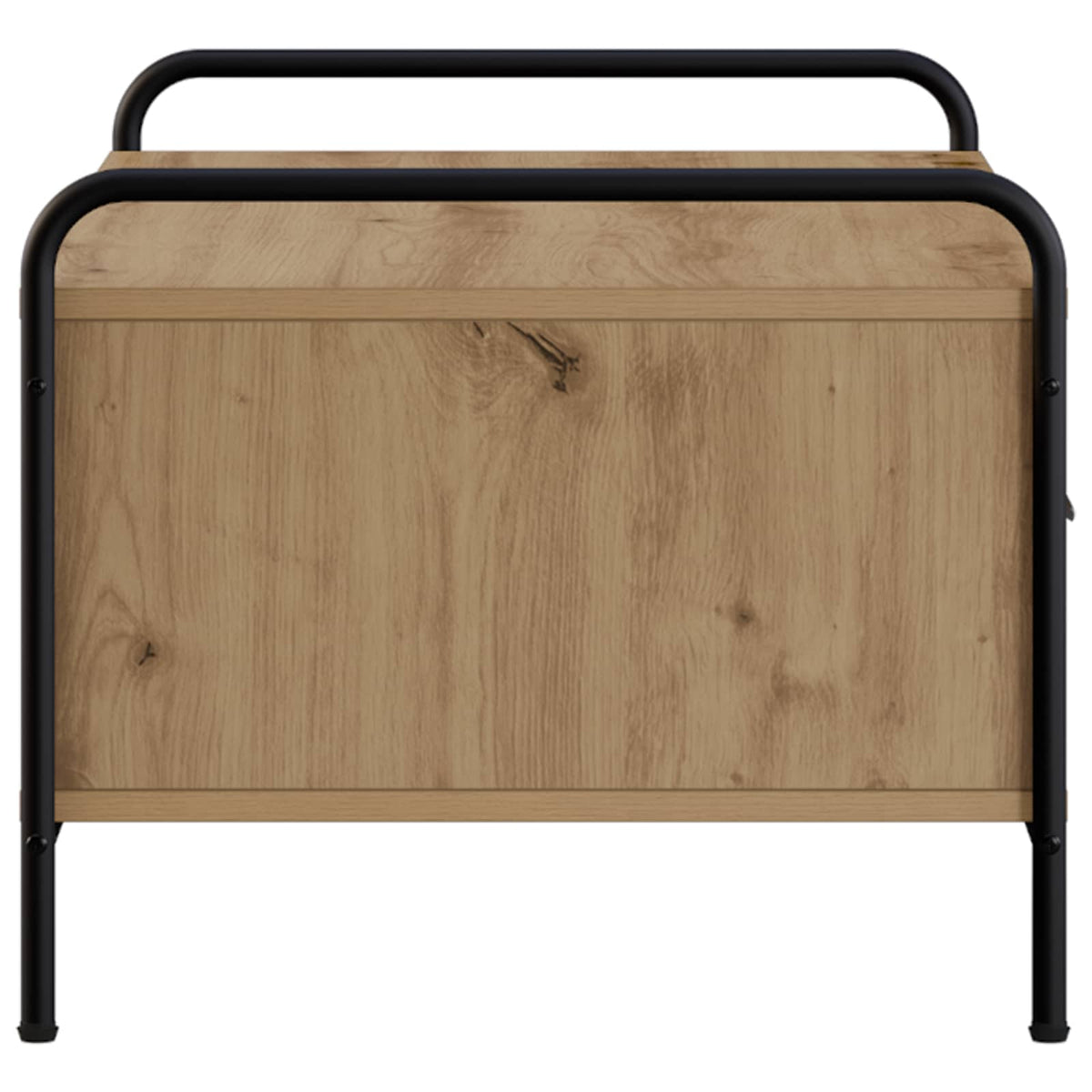 vidaXL Coffee Table Artisan Oak 90 x 49 x 41 cm Engineered Wood 5
