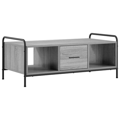 Coffee Table 99.5 x 49 x 41 cm Engineered Wood Grey sonoma
